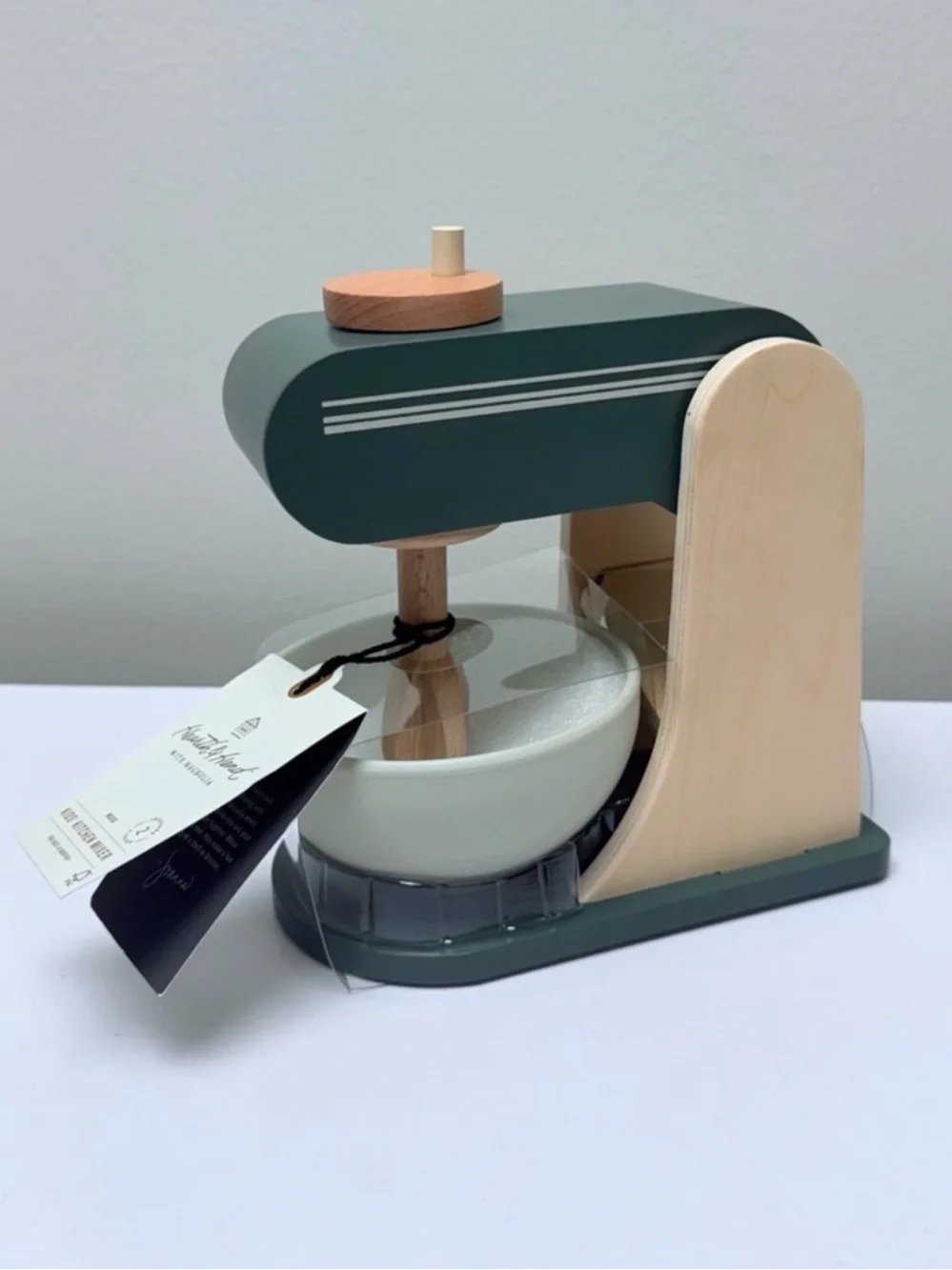 New! Wooden Toy Kitchen Mixer Green - Hearth & Hand™ with Magnolia